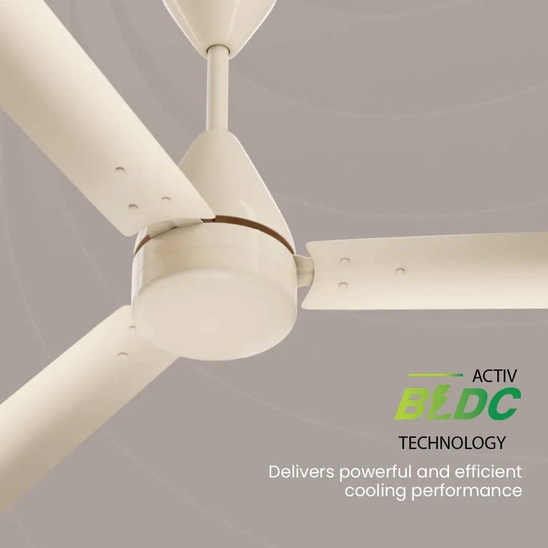 Crompton Energion Cookie BLDC Ceiling Fan -  Ivory 5