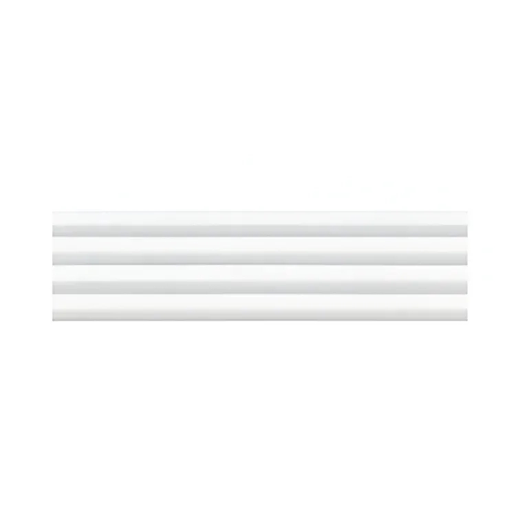 TheTilesHouse Linen White Fluted Matt Tile 3 x 12 Inch 1
