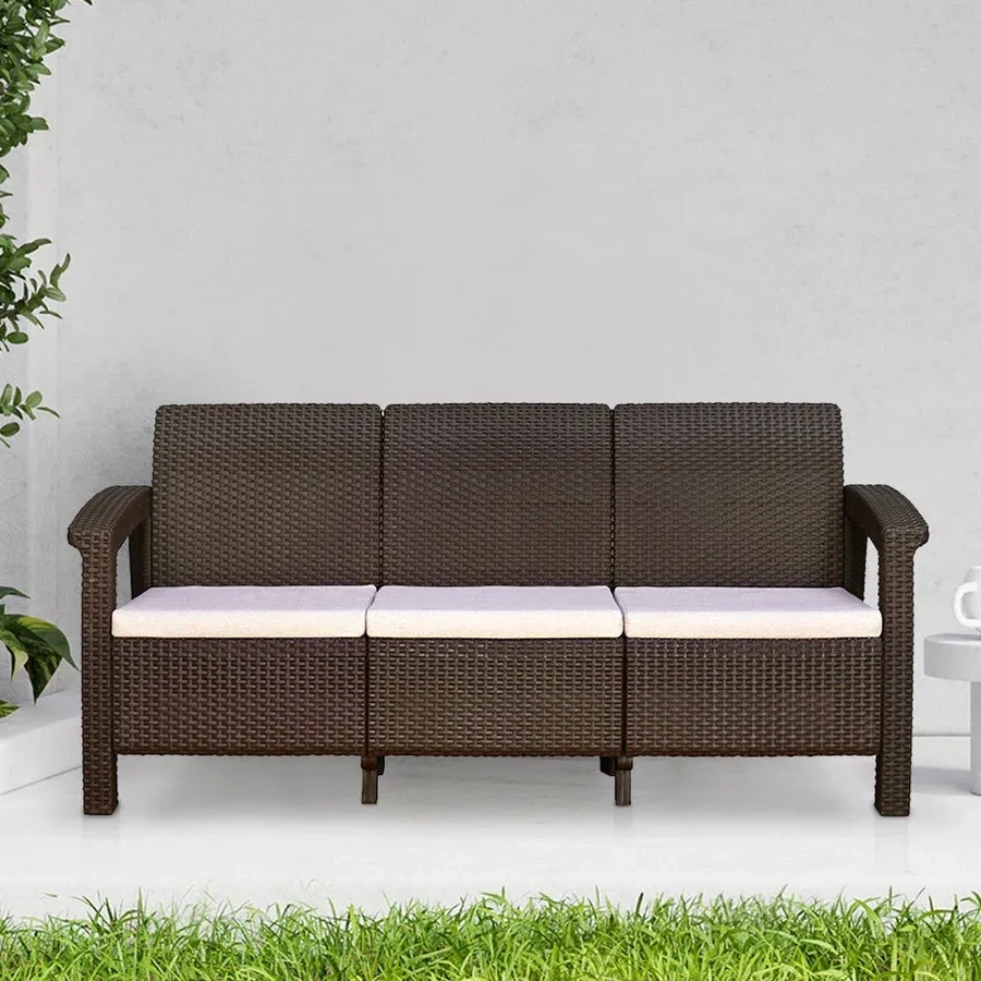 Nilkamal Goa Sofa Set with Cushion - 3 Seater 1