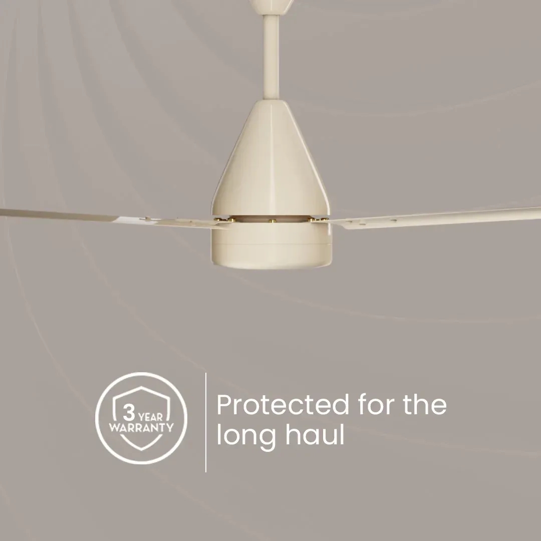 Crompton Energion Cookie BLDC Ceiling Fan -  Ivory 3