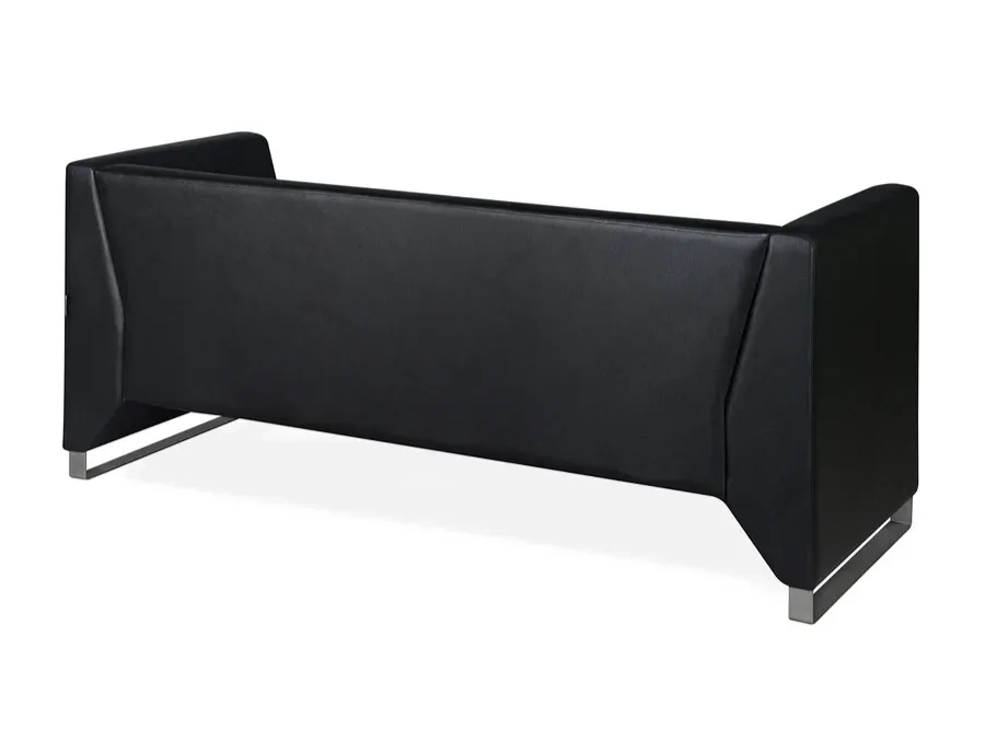 Nilkamal Reed 3 Seater Sofa - Black 4