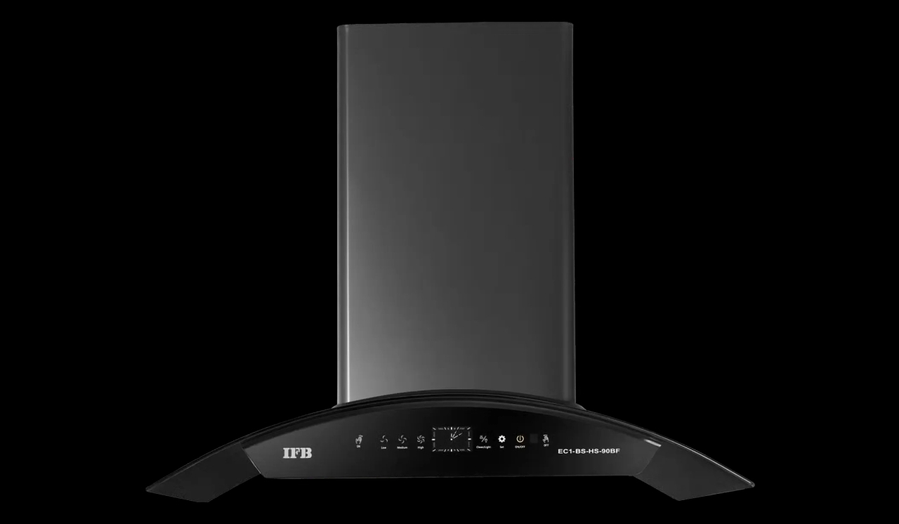 IFB 90 Cm Wall Mounting Chimney With 3 Speed Motor