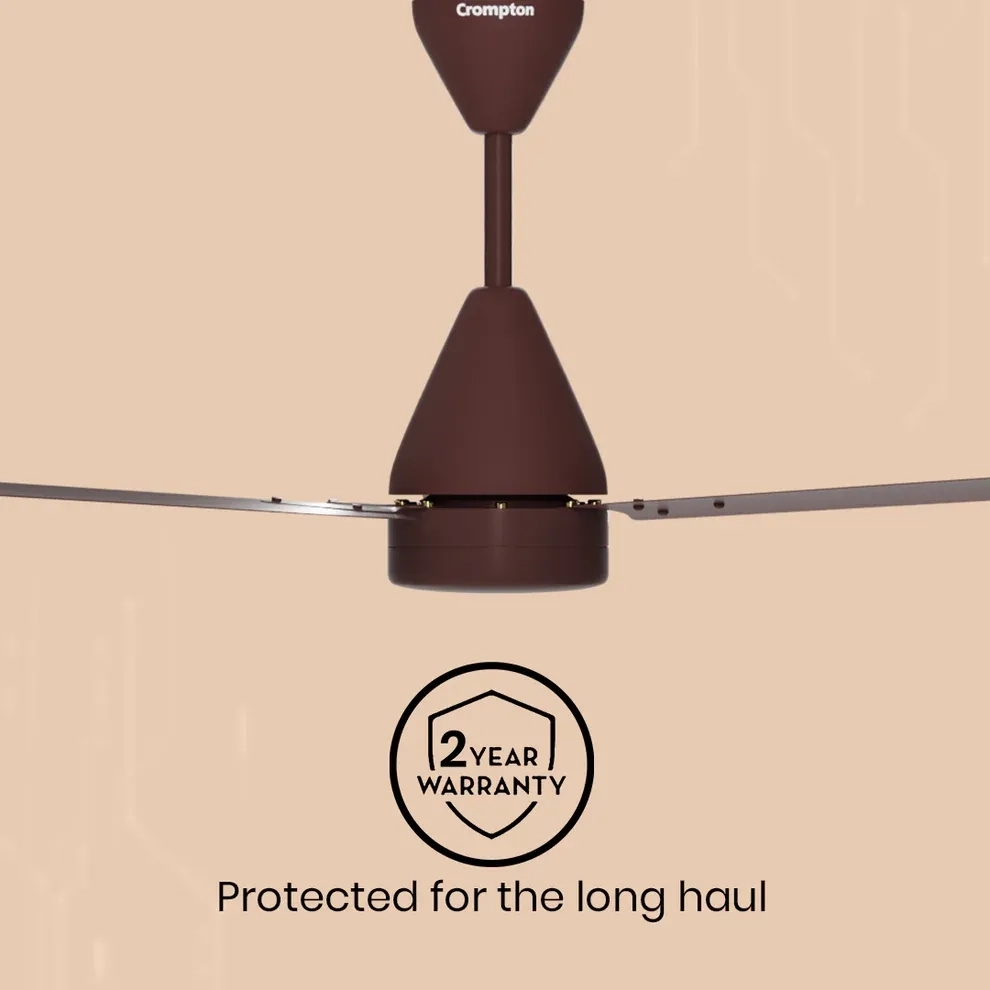 Crompton Energion Hyperjet smart BLDC Ceiling Fan - Brown 8