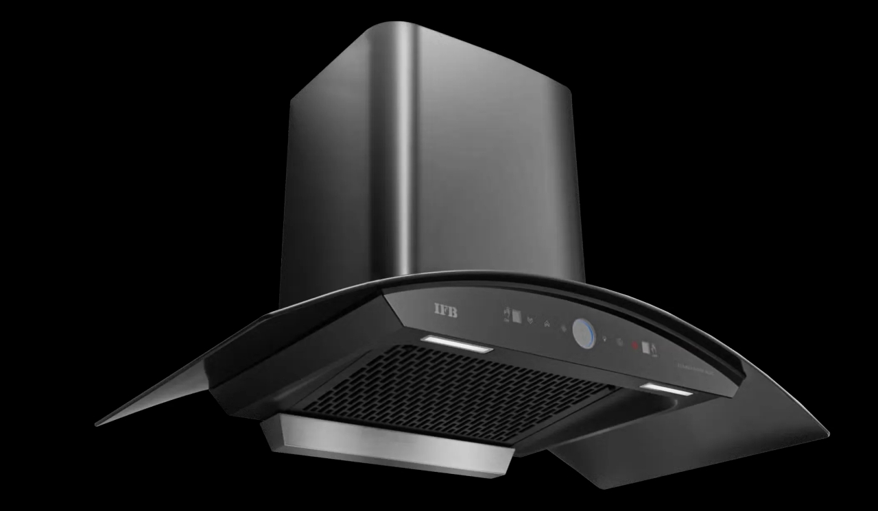 IFB 90 Cm Wall Mounting Chimney With 10 Speed Motor 1