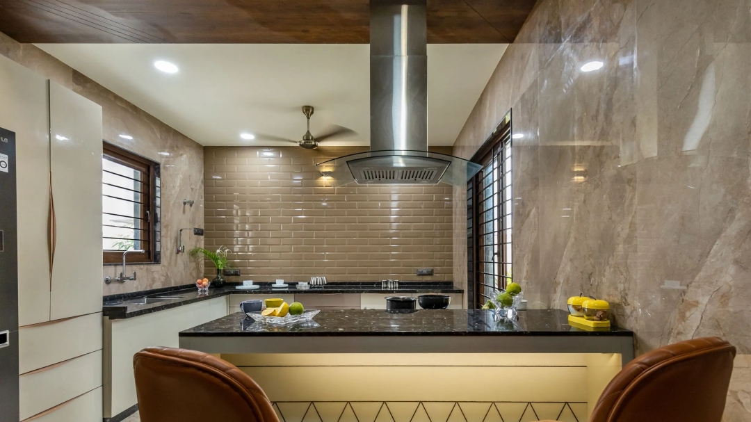 Kitchen in Pujara House