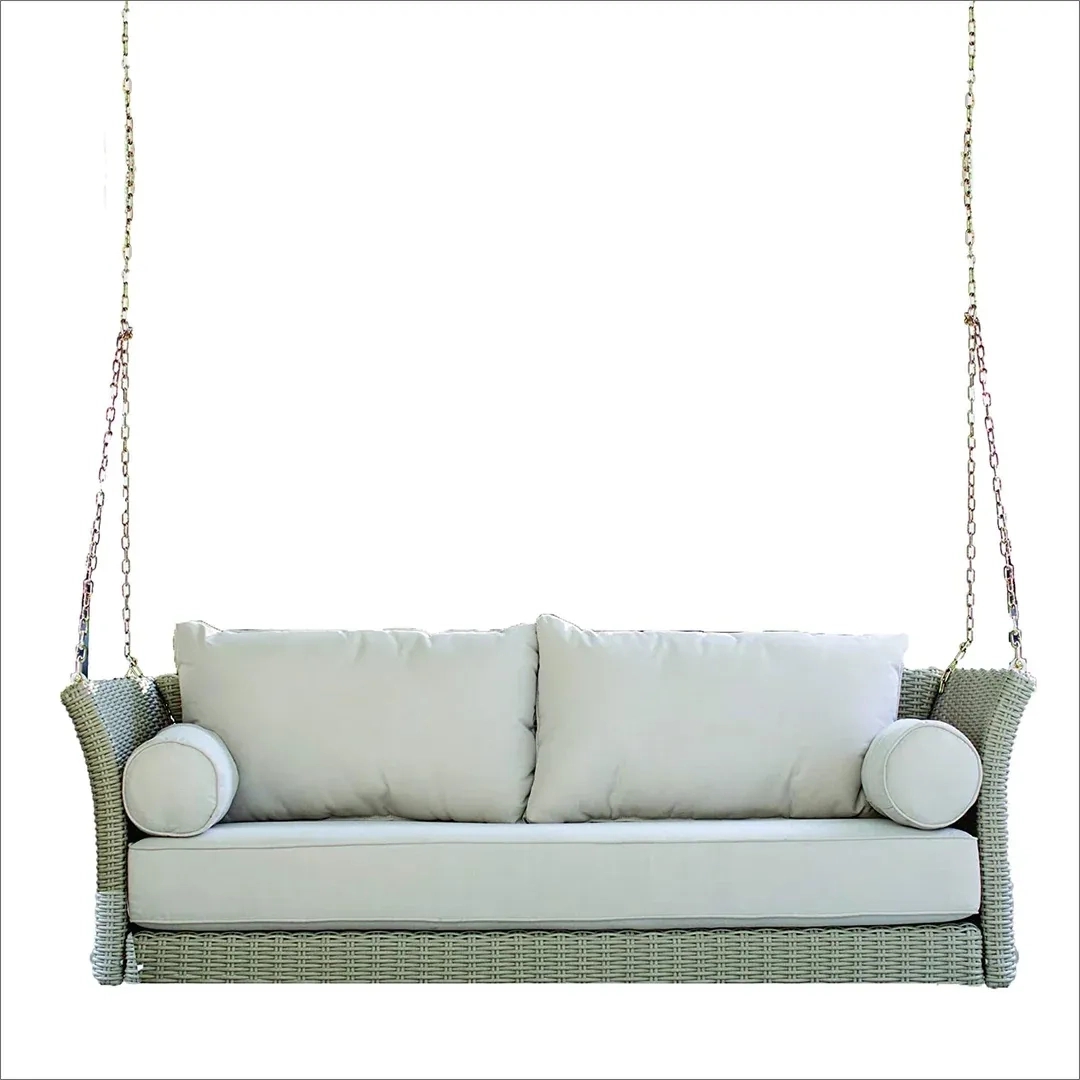 Dreamline Fiorentini Double Seater Hanging Swing Without Stand For Balcony , Garden Swing (Beige) 5