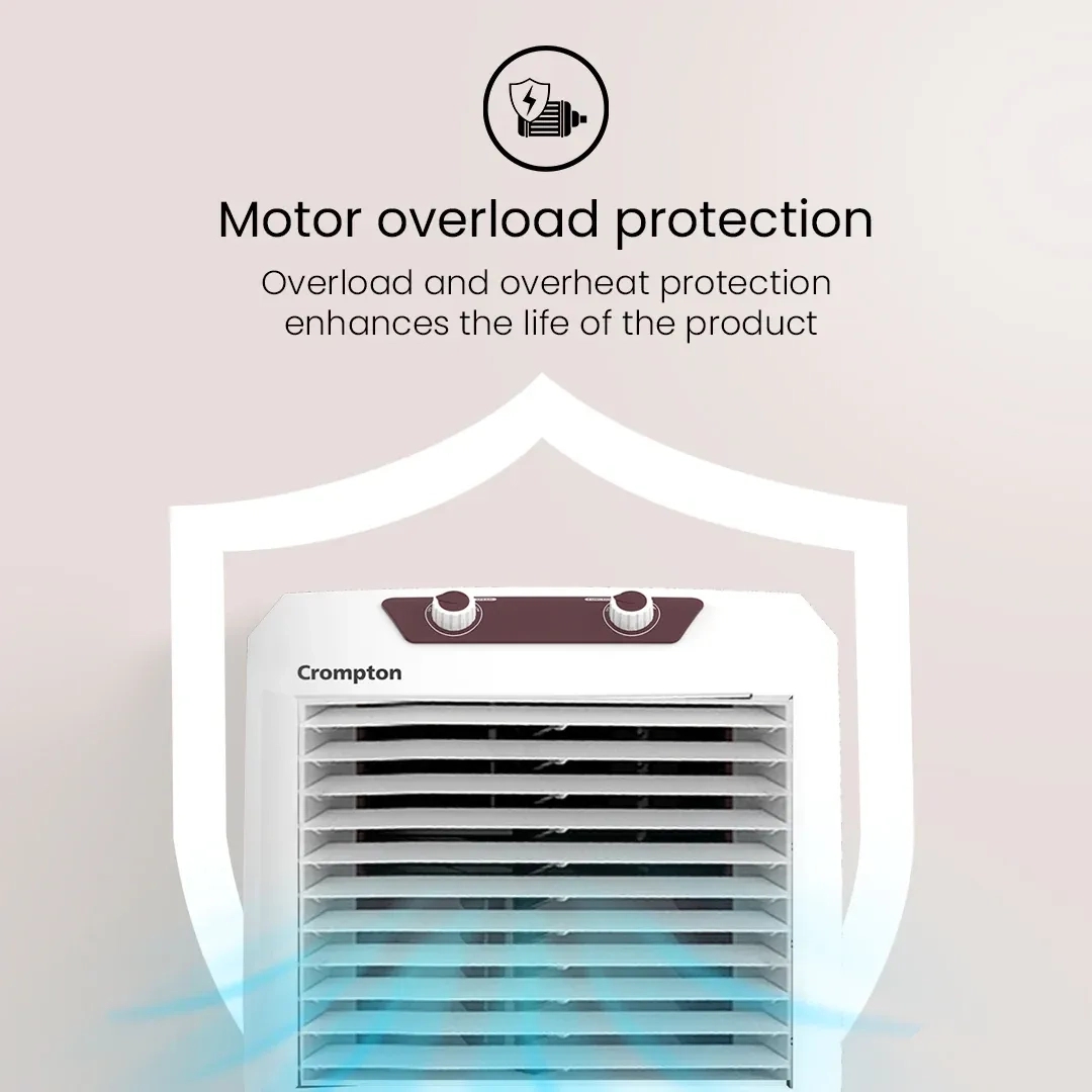 Crompton Marvel Neo Air Cooler - 23-L by Crompton : Colours available: White 11 3