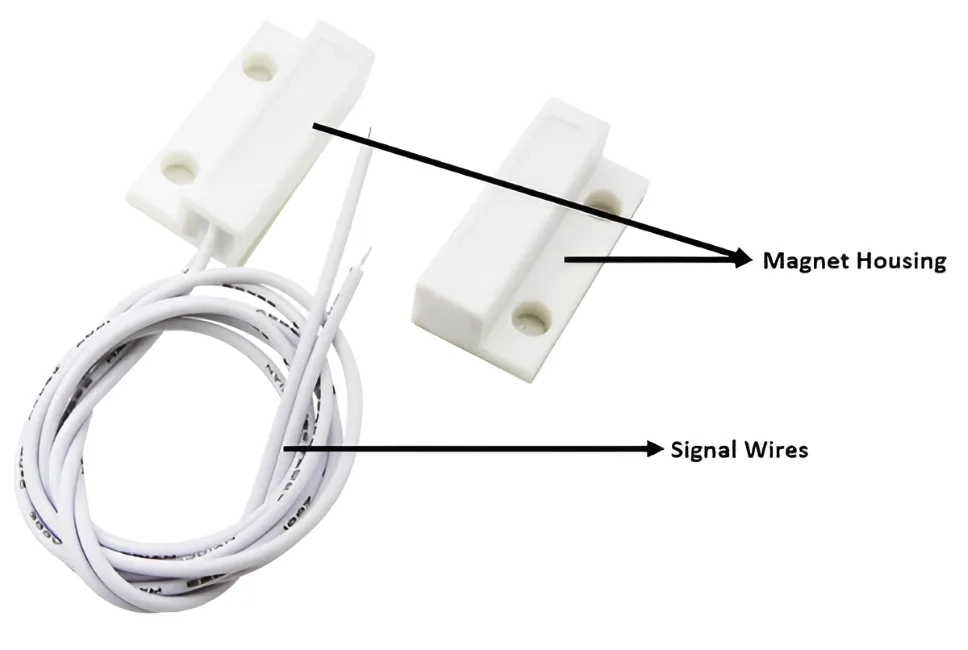 Quartz Components MC-38 Door Window Sensor Magnetic Switch Home Alarm System by Quartz Components : Colours available: White 7 7