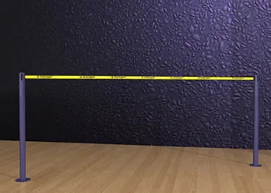 Q-Manager Belt Post - Floor Mount 2