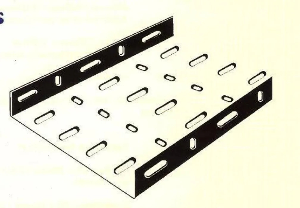 Delta Storage Perforated Type Cable Tray by Delta