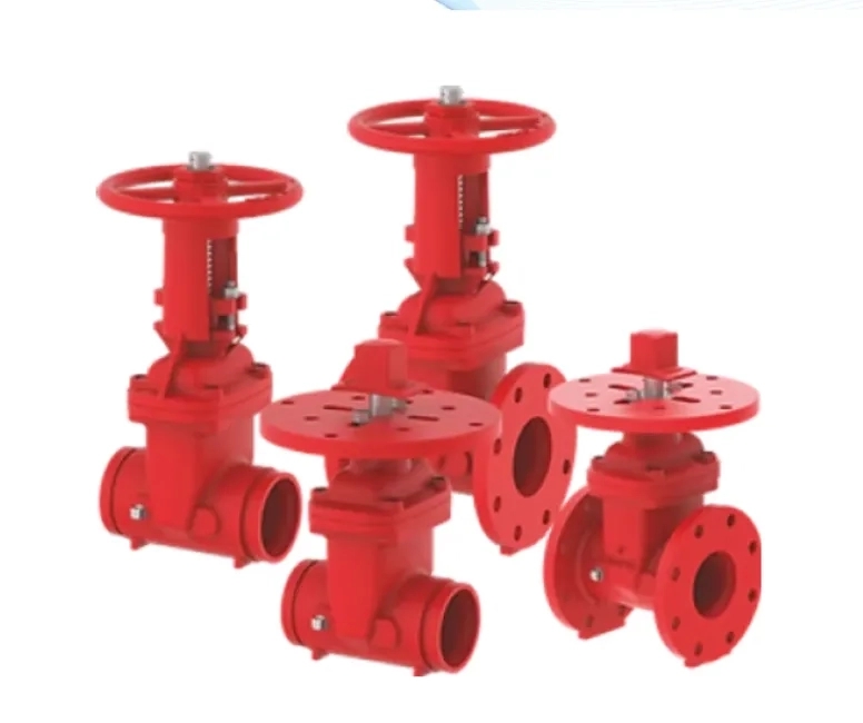 Lubi Gate Valve (Resilient - Seated) by Lubi Valves : Colours available: Red