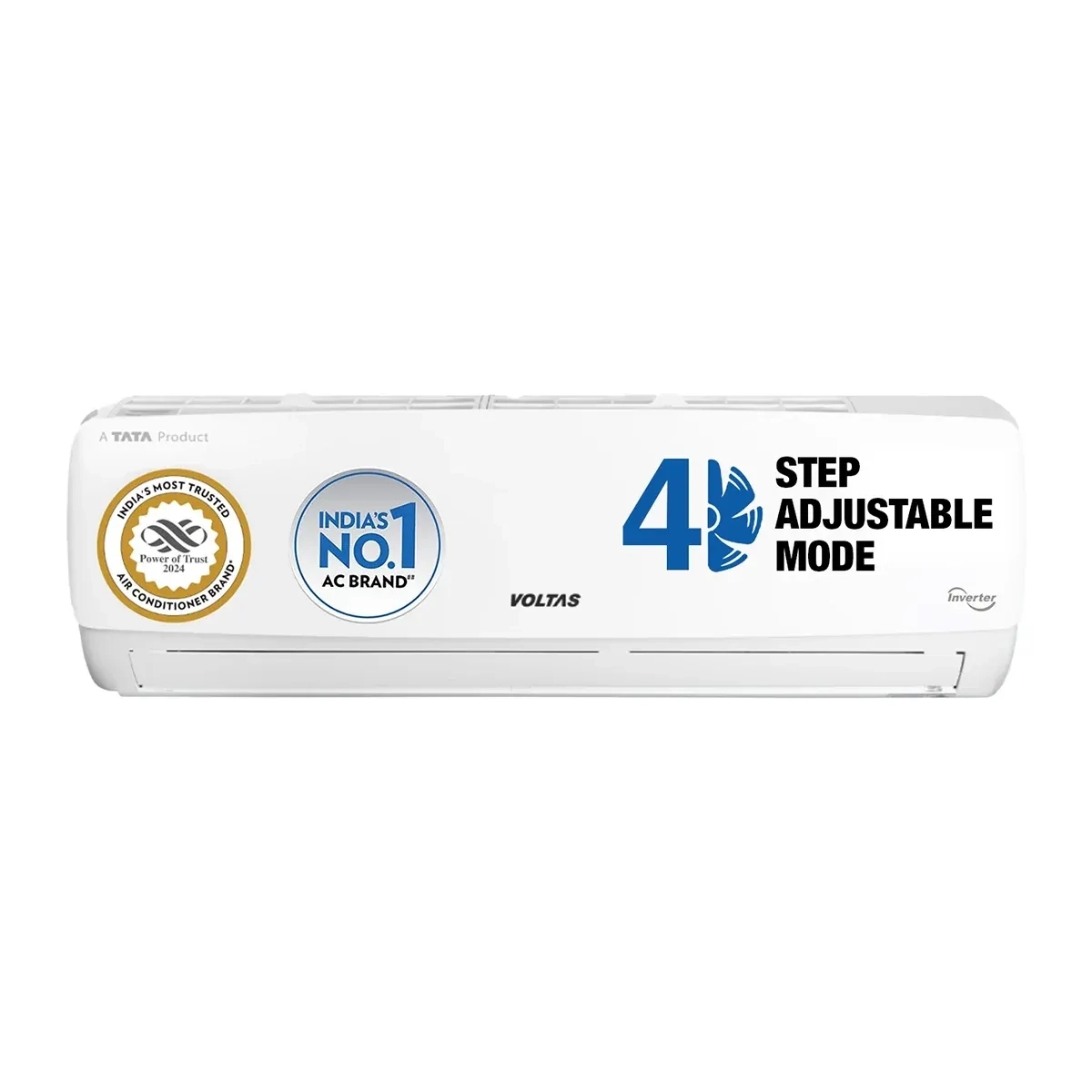Voltas Adjustable Inverter Split AC, 2 Ton, 3 Star - 243V Vectra Elegant by Voltas : Colours available: White 8 9