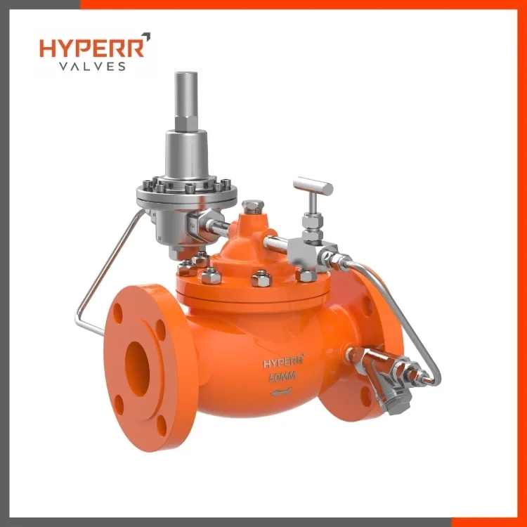 Hyper Pressure Reducing Valve by Hyperr Valves for Multipurpose : Colours available: OrangeRed