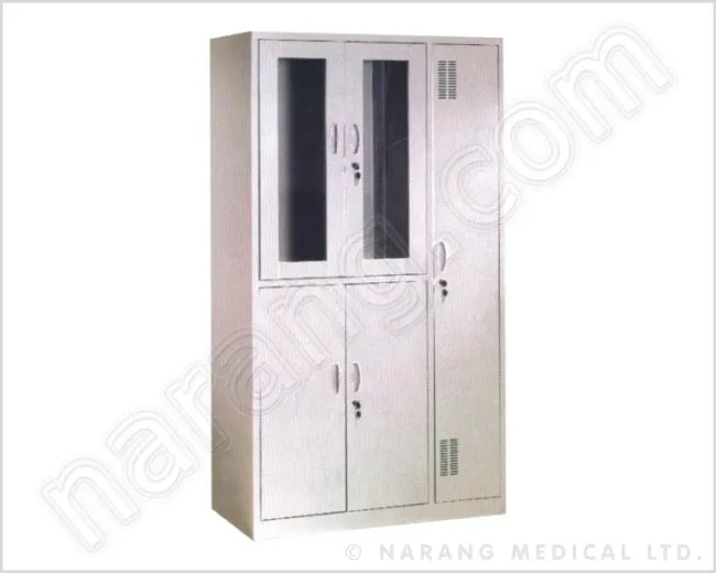 Narang Medical HF2522 : Multi Function Cabinet by Narang Medical Limited : Colours available: Silver