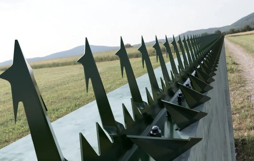 A-1 Fence Wall Spikes by A-1 Fence for Residential, Industrial, Commercial 2 2