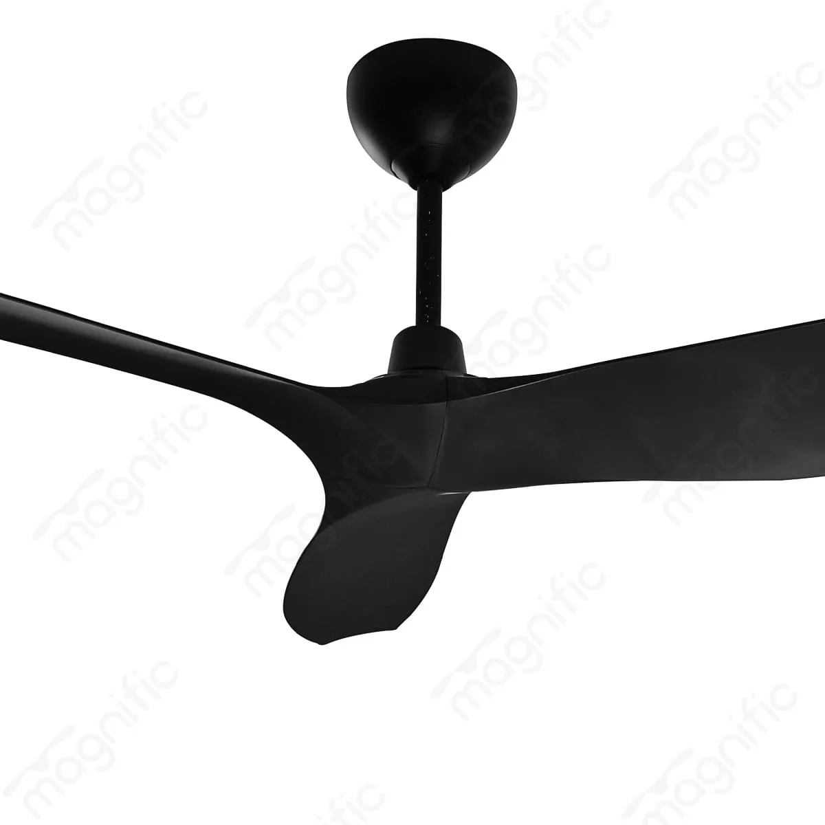 Magnific Luker – 56″ Modern Ceiling Fan for Living Rooms and Bedrooms - Black by Magnific : Colours available: Black 2 1