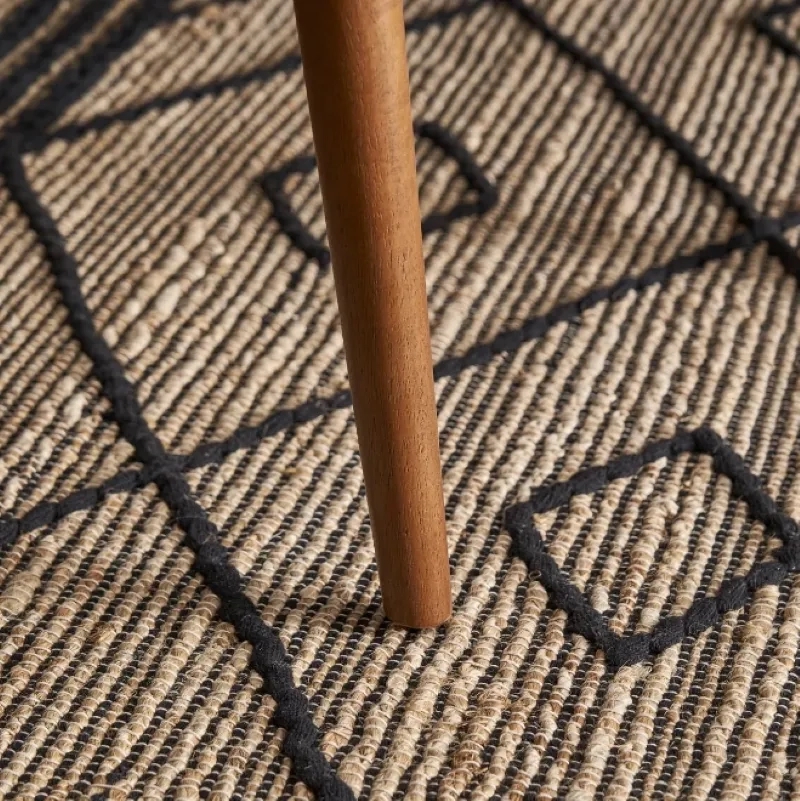 Eyedea Living Kelsey Leather Chair, Walnut Stain by Eyedea Living : Colours available: Brown 6 6