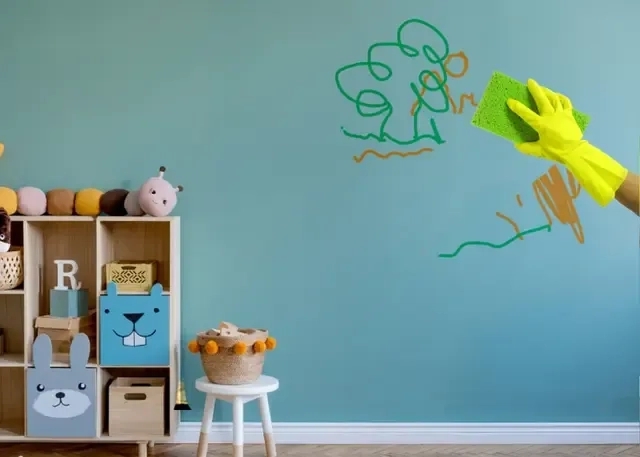 Berger Easy Clean Paint by Berger for Kids Room, Bedroom, Living Room, Kitchen, Bathroom 4 3
