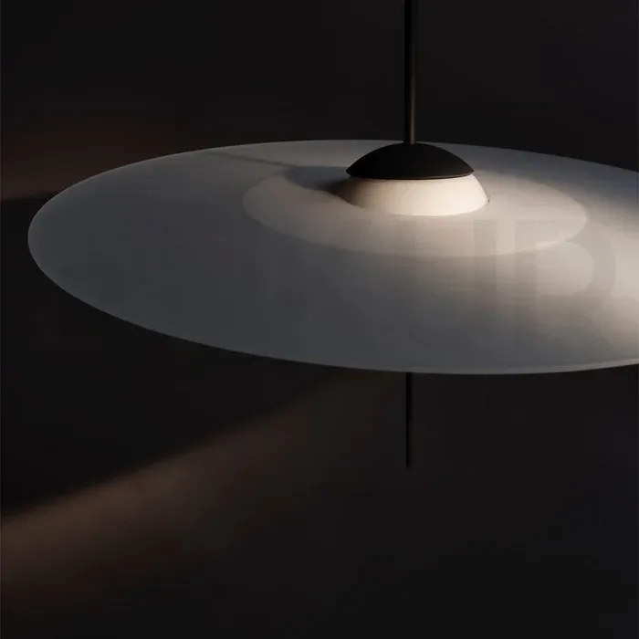 Ankur Solara LED Hanging Light Mid Century Modern Pendant Light by Ankur : Colours available: White 2 3