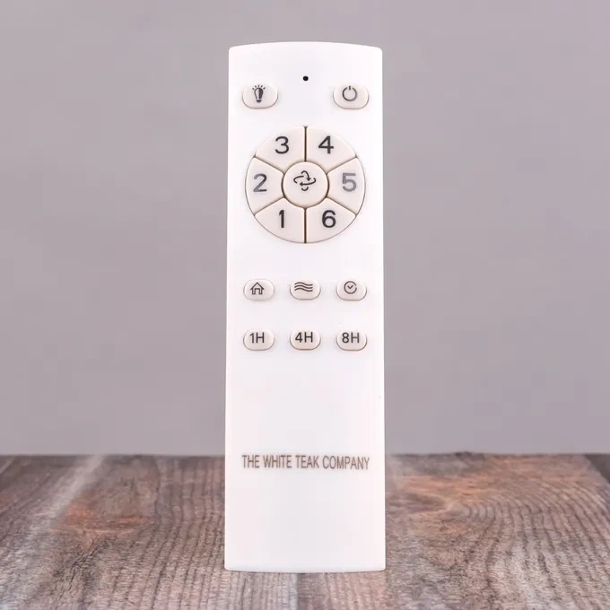 The WhiteTeak Greek Isles (133 cm Span, Gold Finish Metal Body, White Finish ABS Blades) Ceiling Fan by White Teak : Colours available: White, Gold 8 7