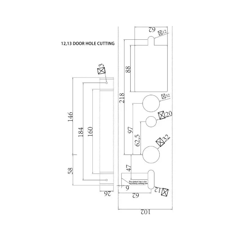 Ozone Software Based Hotel Door Lock - OZHL-RF-V9-13L STD BM by Ozone for Hotel, Resort : Colours available: BlackMatt 3 2