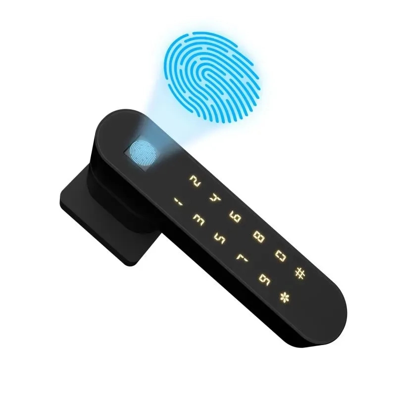 Ozone Smart Bluetooth Internal Lock for Wooden & Metal Doors - OZ-FDL-22 LIFE BLACK by Ozone for Bedroom, Office : Colours available: Black 1 2