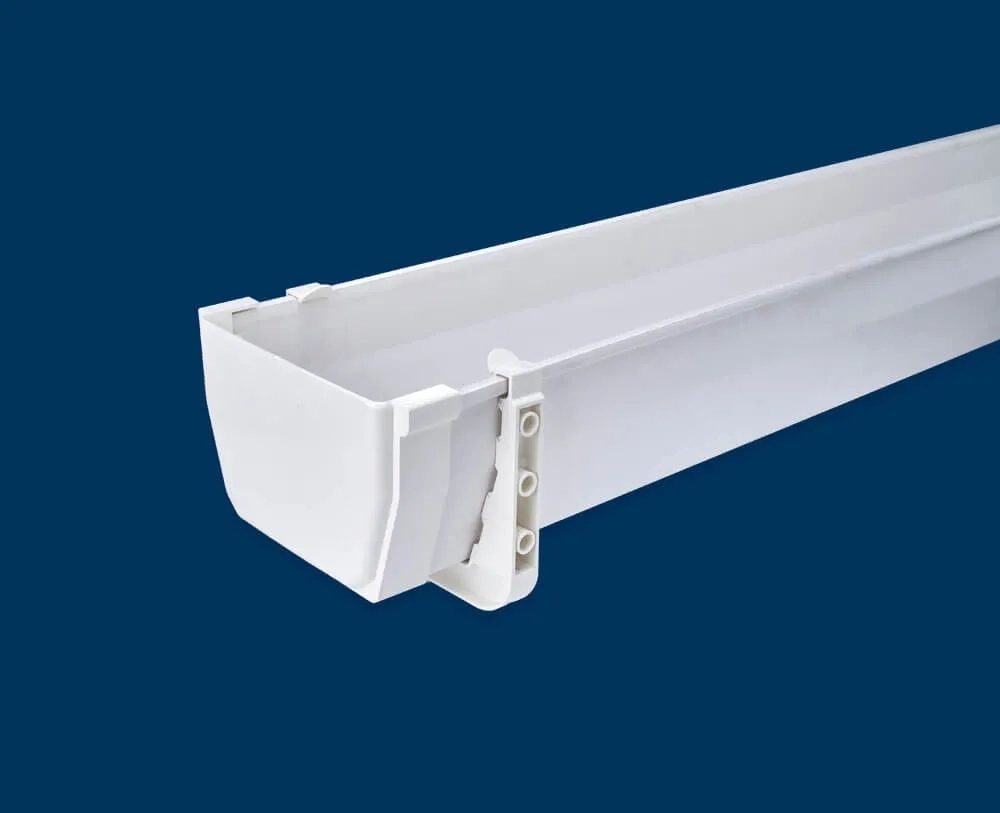 Besguard Rain Water Gutter 225mm by Besguard : Colours available: White