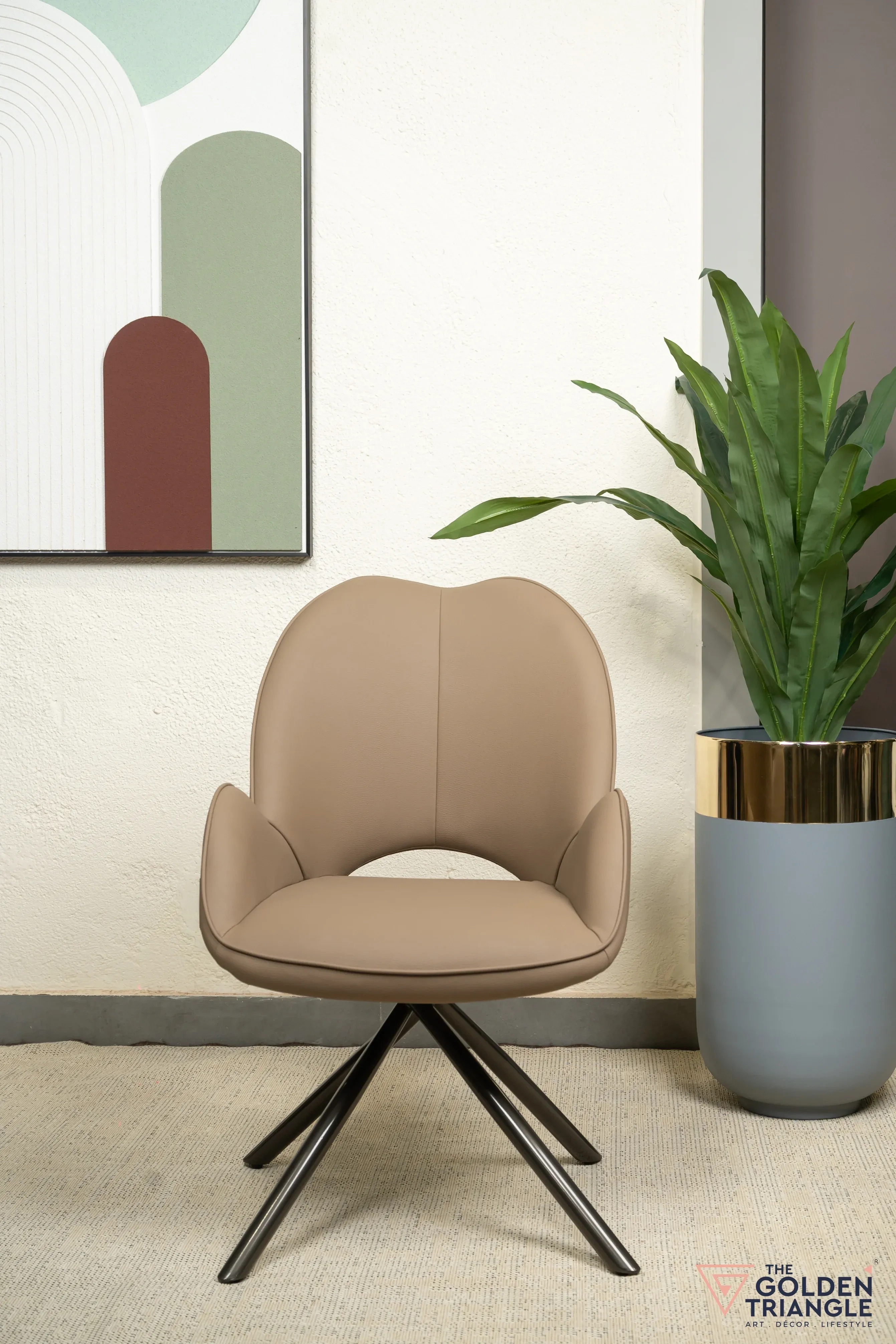 The Golden Triangle Seraphina 180° Dining Chair 1