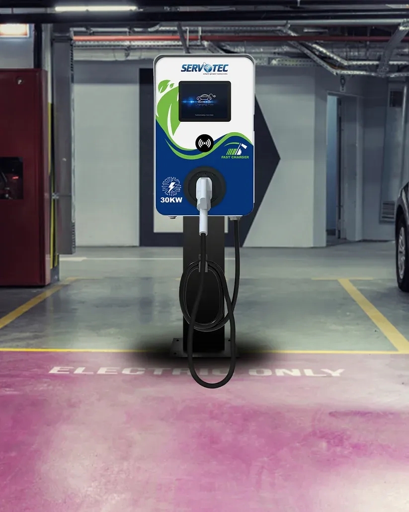 Servotech Power Systems DC Charger 30kW Electric Vehicle Charger Gun by Servotech 1 2