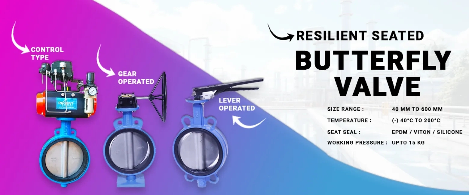 Regent Hitech Butterfly Valve by Regent : Colours available: SteelBlue
