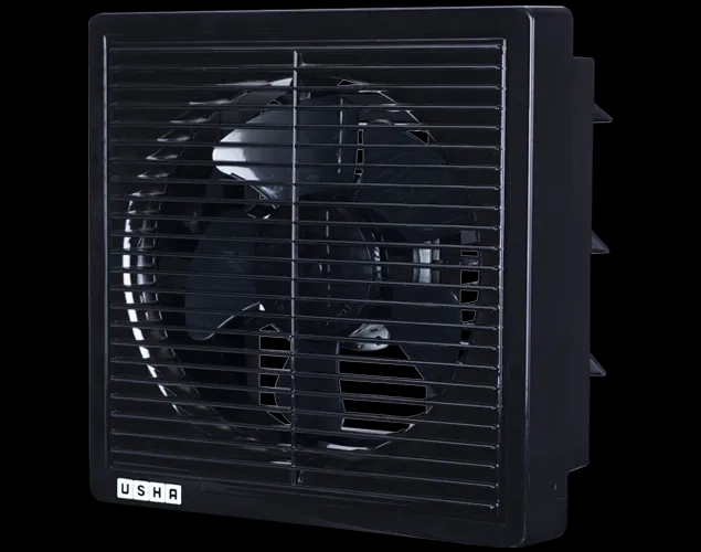 Usha Exhaust Fan Striker High Speed Exhaust Fan 200 mm by Usha : Colours available: Black 1 1