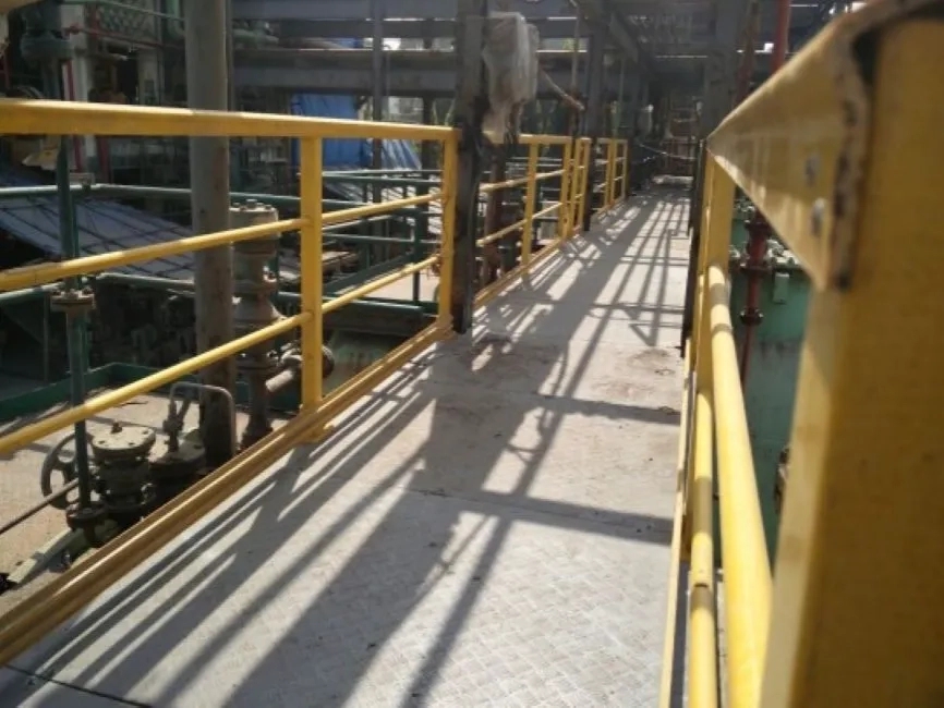 Tribeni FRP Railings and Fencing by Tribeni Fibre : Colours available: Yellow 5 6