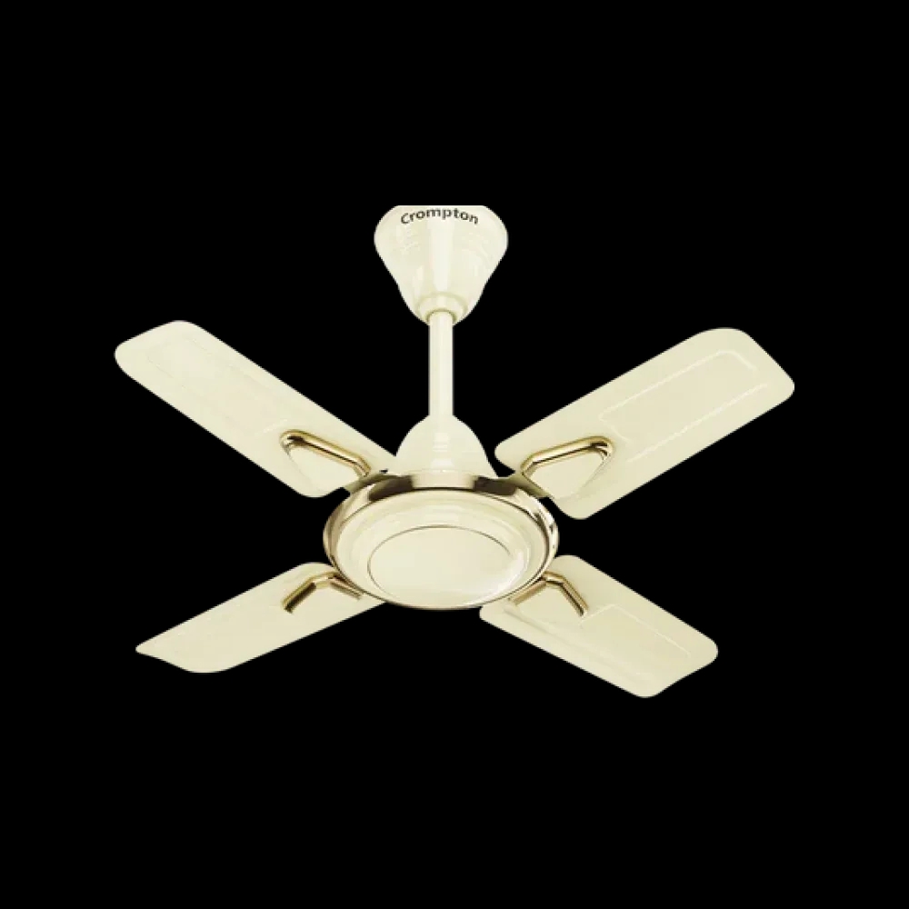 Crompton Surebreeze Super Briz Deco | Ceiling Fan - Briken Ivory by Crompton : Colours available: Ivory