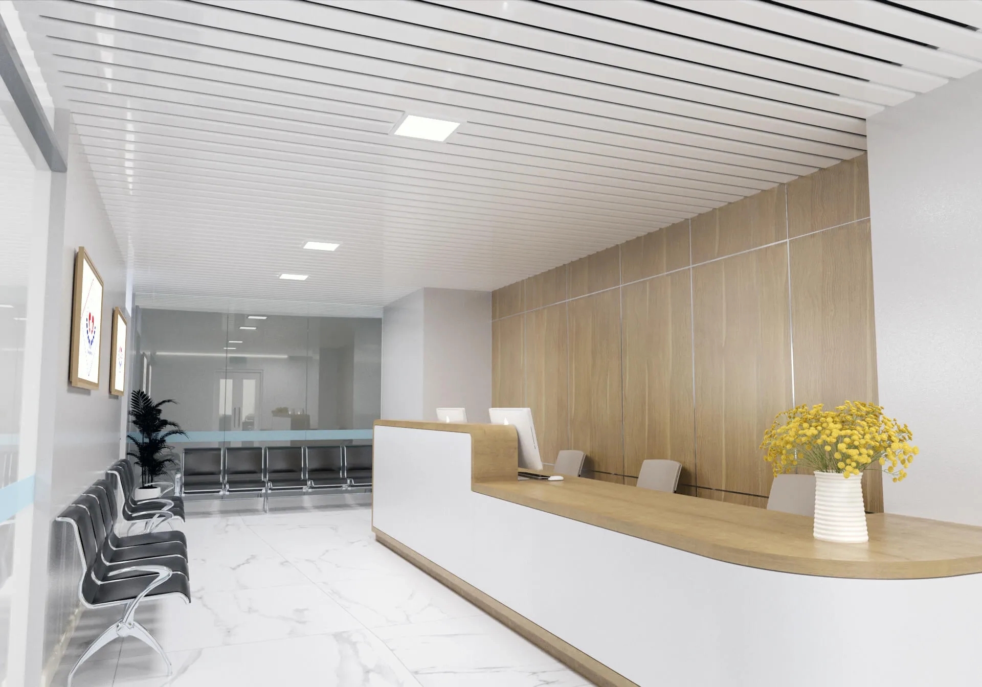 Schepper Linear Ceiling - 84R / 184R / 84RF / 184RF by Scheppers for Interior 4 5