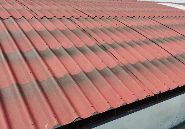 Onduline Roof Tile - DUAL RED 3D by Onduline : Colours available: Brown