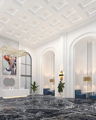 R K Renoir Marble by R K Marble : Colours available: Black 4 3