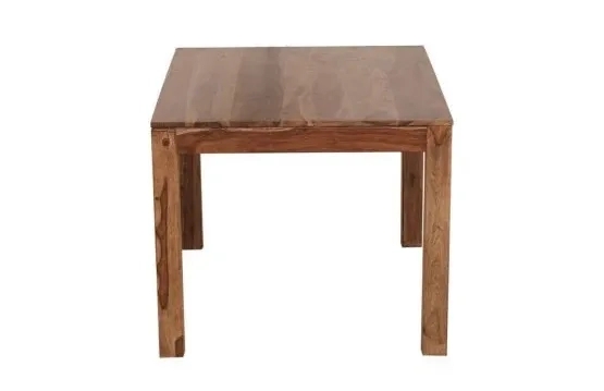 GKW Sheesham Furniture: Solid Wood Four Seat Dining Set In Natural Finish by Studio GKW : Colours available: Brown 4 3