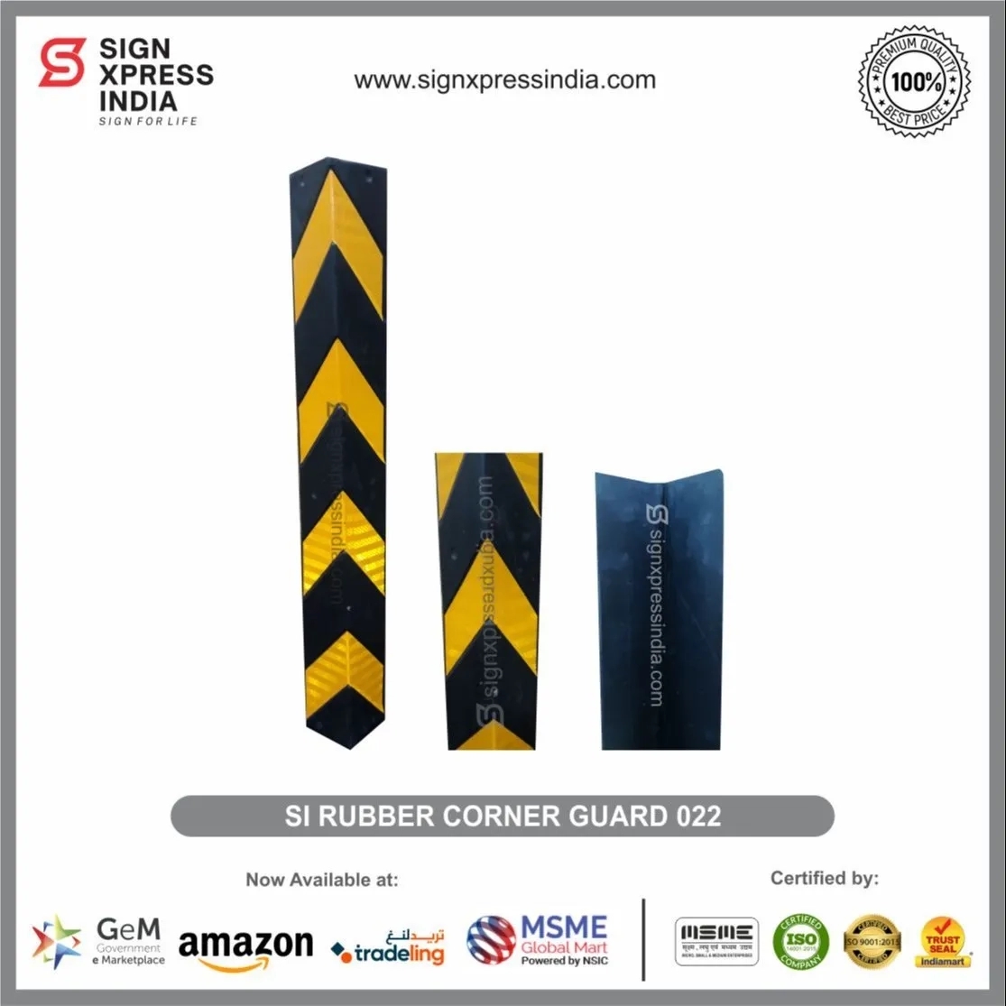 Rubber Corner Guards L Shape by Signxpress for Multipurpose 4 3