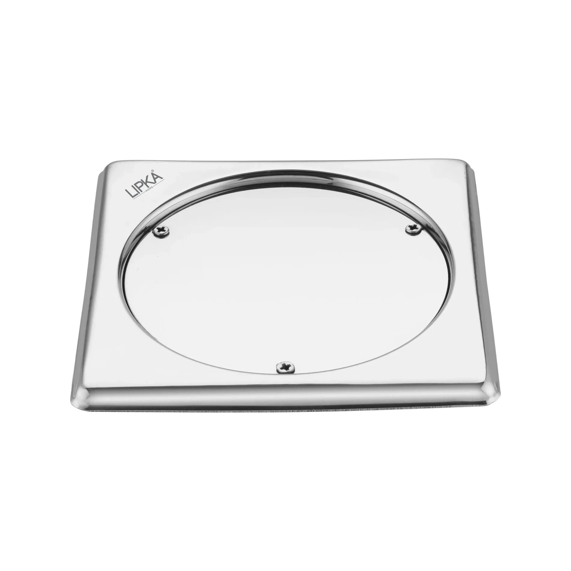 Lipka Sweep Out Square Floor Drain (5 x 5 Inches)