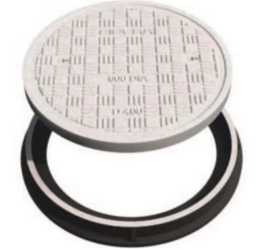 FIBERA FRP Circular Manhole Cover by FIBERA FRP : Colours available: Grey