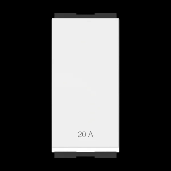 GM Modular Smart Switch 1 Way Switch AA 1 005 - Glossy White by GM Modular : Colours available: White