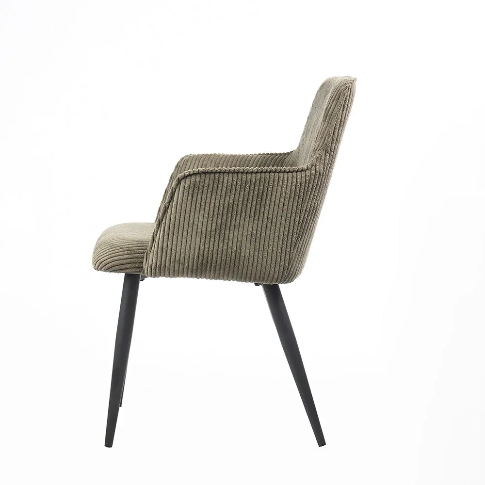 LivingShapes Serenity Shore Splendor Dining Chair - Sage Green by Living Shapes : Colours available: CamouflageGreen 4 4