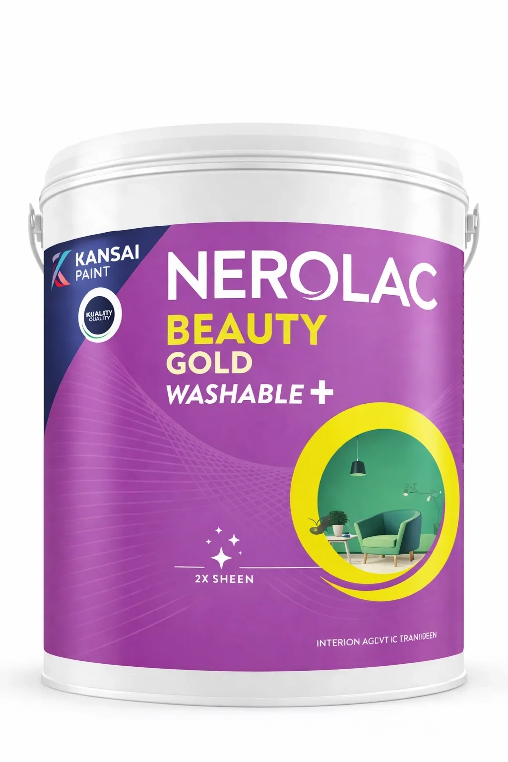 Nerolac Beauty Gold Washable Plus Interior Paint by Nerolac