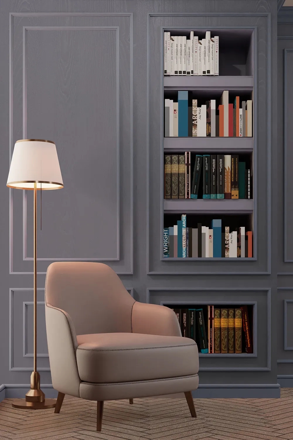 Natural Veneers Chroma Collection 5601 by Natural Veneers : Colours available: LightSlateGray
