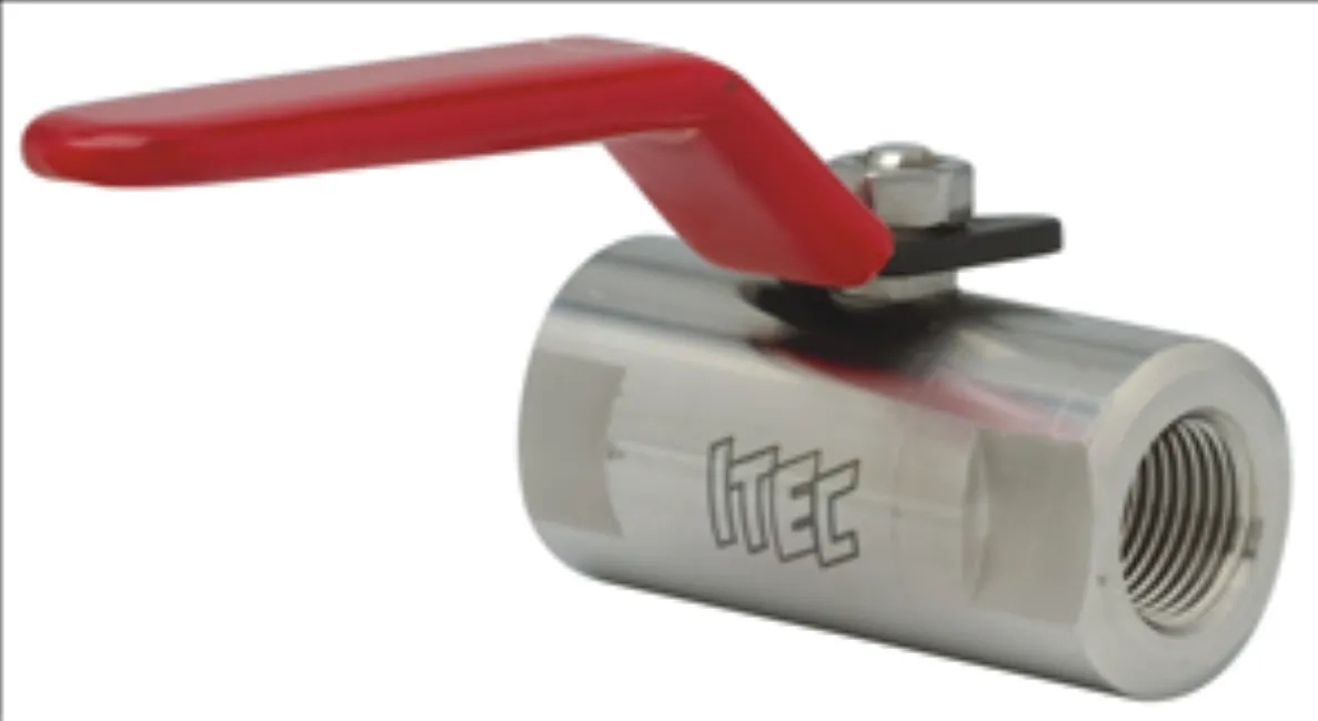 Itec Ball Valves (V201) by ITEC : Colours available: Silver