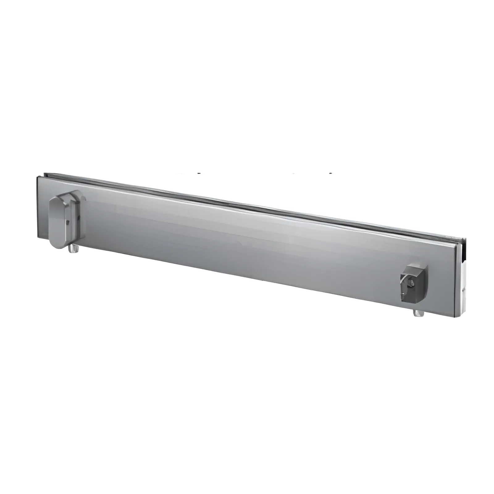 Ozone Lower Door Strip (Side Bolt + Latch) | Finish: Satin Stainless Steel by Ozone : Colours available: Grey