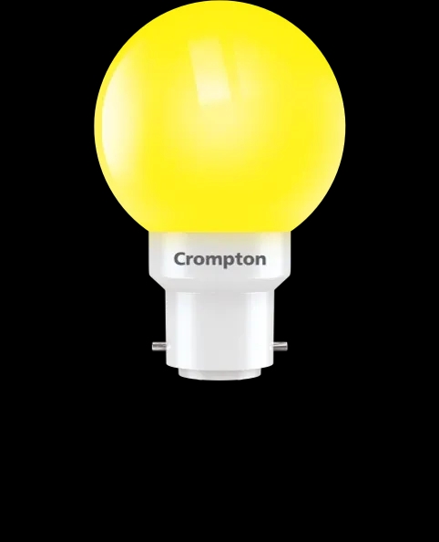 Crompton 0.5W LED Deco Lamp - Yellow by Crompton