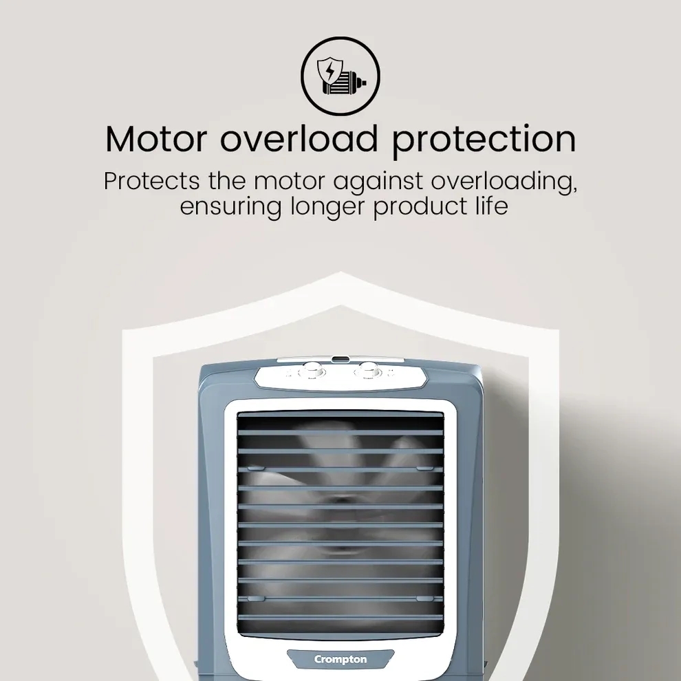 Crompton Gale DAC Air Cooler - 60-L by Crompton : Colours available: Black 3 1