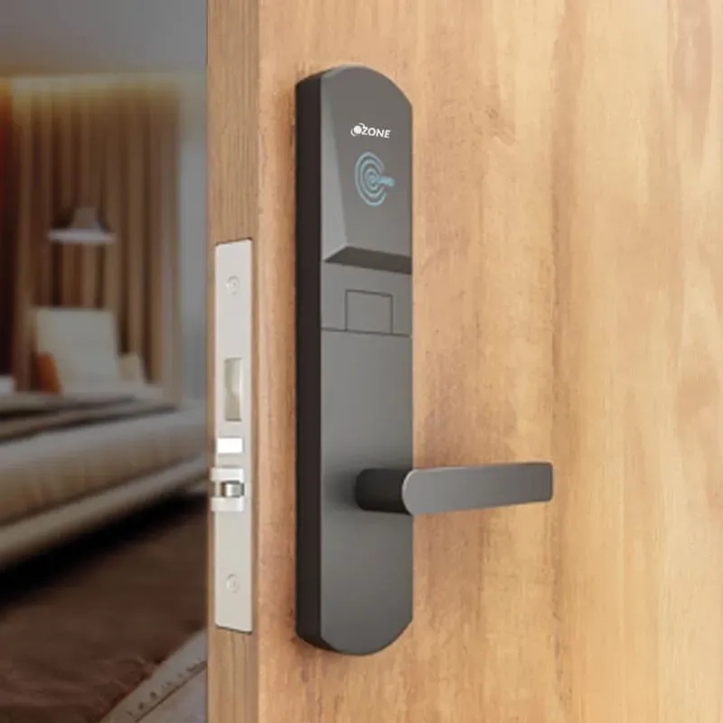 Ozone Software Based Hotel Door Lock - OZHL-RF-V9-13L STD BM by Ozone for Hotel, Resort : Colours available: BlackMatt