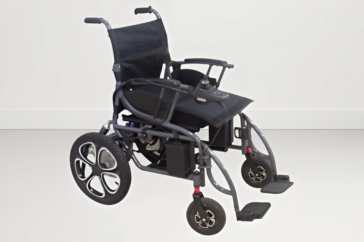 SI Surgical Motorise Wheelchair - SIS 2045M by SI Surgical : Colours available: Black